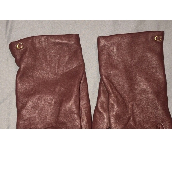 Coach Sheep Wool Lined Gloves - Picture 3 of 14